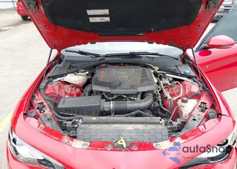 2018 Alfa Romeo Giulia Ti Sport Awd z USA, uszkodzony, nr VIN ZARFAEEN1J7567230